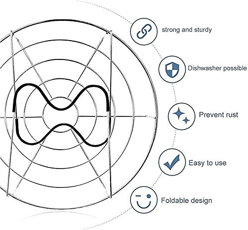 Jar Lifter Tongs And Canning Rack Set With Canning Funnel,Stainless Steel Funnel Kitchen Jar Funnel Jar Lifter Tongs And Anti-Sl